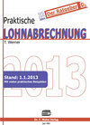 Buchcover Praktische Lohnabrechnung 2013