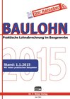 Buchcover Baulohn 2015