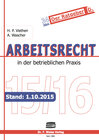 Buchcover Arbeitsrecht 2015/2016