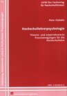 Buchcover Hochschullehrerpsychologie