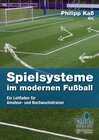 Buchcover Spielsysteme im modernen Fußball