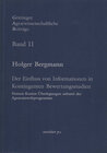 Buchcover Der Einfluss von Informationen in Kontingenten Bewertungsstudien