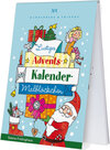 Buchcover Lustiges Adventskalender Malblöckchen