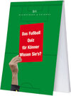 Buchcover Das Fußball Quiz für Könner