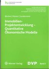 Buchcover Immobilien-Projektentwicklung - Quantitative Ökonomische Modelle