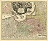 Buchcover Grafschaft Stolberg und der Harz 1745 - Seutter (plano)