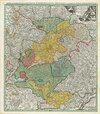Buchcover Historische Karte: Oberer und größerer Teil von FRANKEN 1707 (Plano)