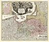 Buchcover Historische Karte: Ostpreussen 1740 (Plano)