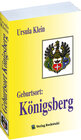 Buchcover Geburtsort: Königsberg