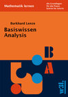 Buchcover Basiswissen Analysis