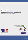 Buchcover Proceedings Colloquium e-cological Manufacturing
