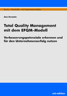 Buchcover Total Quality Management mit dem EFQM-Modell