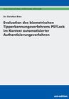 Buchcover Evaluation des biometrischen Tipperkennungsverfahrens PSYLock im Kontext automatisierter Authentisierungsverfahren