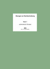 Buchcover Übungen zur Rechtschreibung - Band 1