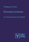 Buchcover Personenverstehen