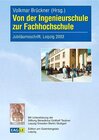 Buchcover Von der Ingenieurschule zur Fachhochschule