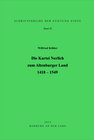 Buchcover Die Kartei Nerlich zum Altenburger Land 1418-1549