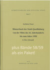 Buchcover 3 Bde. Häuserbuch der Stadt Quedlinburg von der Mitte des 16. Jahrhunderts bis zum Jahre 1950