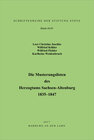 Buchcover Die Musterungslisten des Herzogtums Sachsen-Altenburg