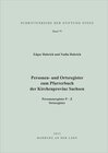 Buchcover Personen- und Ortsregister zum Pfarrerbuch der Kirchenprovinz Sachsen