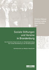 Buchcover Soziale Stiftungen und Vereine in Brandenburg