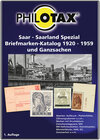Buchcover Saar - Saarland Spezial Briefmarken-Katalog 1920-1959 und Ganzsachen
