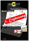 Buchcover Plattenfehler-Katalog Bund + Berlin 1. Ergänzung