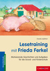Buchcover Lesetraining mit Frieda Ferkel