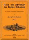 Buchcover Hand- und Adressbuch des Kreises Oldenburg 1925