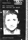 Buchcover das brennen der worte im mund