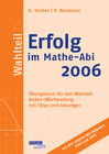 Buchcover Erfolg im Mathe-Abi 2006 Wahlteil Baden-Württemberg