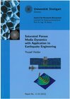 Buchcover Saturated porous media dynamics with application to earthquake engineering