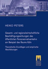 Buchcover Gesamt- und regionalwirtschaftliche Beschäftigungswirkungen des öffentlichen Personennahverkehrs am Beispiel des Raums K