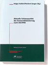 Buchcover Aktuelle Schwerpunkte der Konzernbilanzierung nach IAS/IFRS
