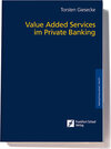Buchcover Value Added Services im Private Banking
