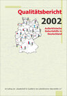 Buchcover Qualitätsbericht Geburtshilfe 2002