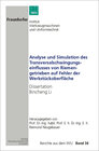 Buchcover Analyse und Simulation des Transversalschwingungseinflusses von Riemengetrieben auf Fehler der Werkstückoberfläche