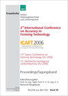 Buchcover 2nd International Conference on Accuracy in Forming Technology