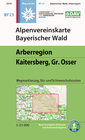 Buchcover Alpenvereinskarte Bayerischer Wald, Arberregion, Kaitersberg, Osser