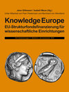 Buchcover Knowledge Europe