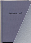 Buchcover Splendor Lucis. Dokumente der Kabbala