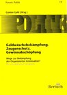 Buchcover Geldwäschebekämpfung, Zeugenschutz, Gewinnabschöpfung