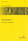Buchcover Terrorismus - Krieg des 21. Jahrhunderts?