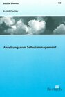 Buchcover Anleitung zum Selbstmanagement
