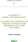 Buchcover Acemoglu's Model and the Reality: Dynamics of Economic and Political Power in the Former Soviet Union Countries