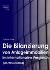 Buchcover Die Bilanzierung von Anlageimmobilien im internationalen Vergleich (HGB und IFRS)