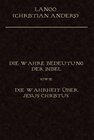 Buchcover Die wahre Bedeutung der Bibel sowie die Wahrheit über Jesus Christus