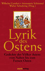 Buchcover Lyrik des Ostens