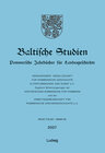 Buchcover Baltische Studien, Pommersche Jahrbücher für Landesgeschichte. Band 93 NF