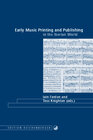 Buchcover Early Music Printing and Publishing in the Iberian World